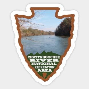 Chattahoochee River National Recreation Area arrowhead Sticker